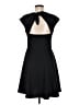 Gap Polka Dots Black Casual Dress Size 8 (tall) - photo 2