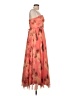 Hutch 100% Polyester Orange Cocktail Dress Size 10 - photo 4