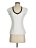 Prettygarden White Short Sleeve Top Size S - photo 1
