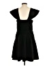 Express Solid Black Cocktail Dress Size L - photo 2