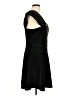 Express Solid Black Cocktail Dress Size L - photo 4