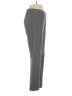 Free People Plaid Gray Black Dress Pants Size 4 - photo 4