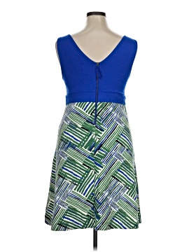 hd in paris blue dress Anthropologie HD IN PARIS Blue Textured Wrap Dress Womens Small Q156