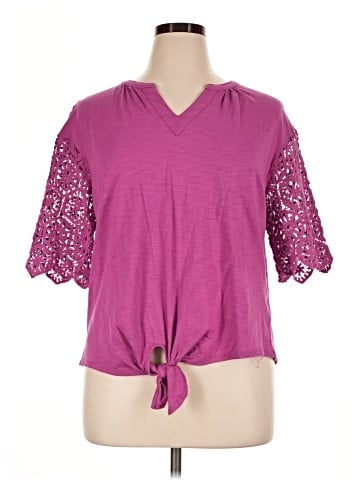 Ruby Rd. Short Sleeve Top (view 1)