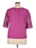 Ruby Rd. Purple Short Sleeve Top Size XL - photo 2