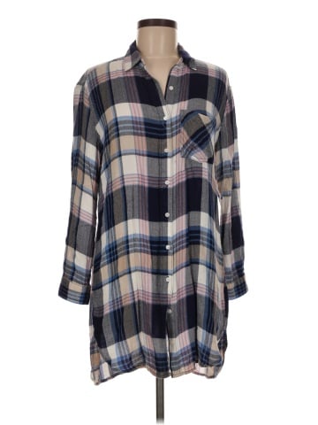 SNEAK PEEK 3/4 Sleeve Button-Down Shirt (view 1)