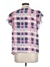 Indigo Rose Pink Short Sleeve Blouse Size L - photo 2