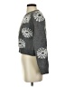 En Creme Floral Gray Pullover Sweater Size S - photo 5