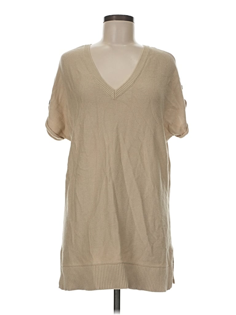 Pre-owned Michael Michael Kors Pullover Sweater In Tan