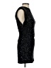 Zara Stars Black Cocktail Dress Size S - photo 4