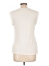The Limited Outlet 100% Polyester Ivory Sleeveless Blouse Size L - photo 2