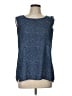 Octavia Blue Sleeveless Blouse Size L - photo 1