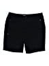 St. John's Bay Solid Black Shorts Size 18 - photo 1