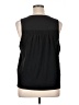 Pleione 100% Polyester Black Sleeveless Top Size XL - photo 2