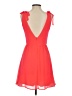 Dee Elle Solid Orange Casual Dress Size XXS (estimated) - photo 2