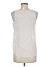 Chan Luu 100% Viscose Ivory Sleeveless Blouse Size M - photo 2