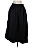 Zara Solid Black Casual Skirt Size S - photo 2