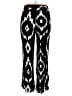 Maurices 100% Rayon Print Black Casual Pants Size 1X - photo 1