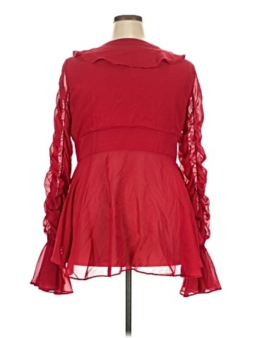 Metrostyle Long Sleeve Blouse (view 2)