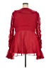 Metrostyle Red Long Sleeve Blouse Size 18 - photo 2