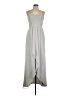 David's Bridal 100% Polyester Gray Casual Dress Size 10 - photo 1