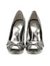 Nina Metallic Silver Heels Size 6 - photo 2