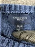 Lands' End 100% Baumwolle Chevron-herringbone Blue Pullover Sweater Size 18 - photo 3