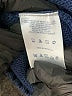 Lands' End 100% Baumwolle Chevron-herringbone Blue Pullover Sweater Size 18 - photo 4