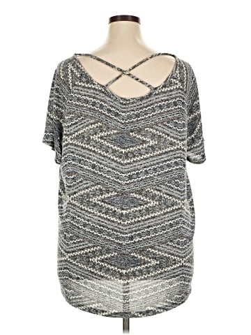 Faded Glory Short Sleeve Blouse (view 2)