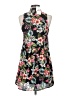 Sienna Sky 100% Polyester Floral Black Casual Dress Size XS - photo 2