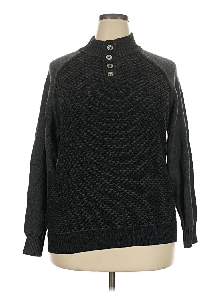 Pre-owned Trend Pullover Sweater In Black
