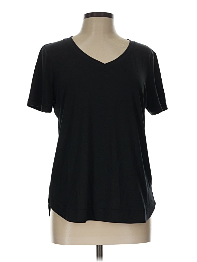 Pre-owned Jockey Short Sleeve T-shirt In Black