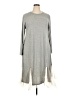 Unbranded 100% Polyester Gray Casual Dress Size L (estimated) - photo 1