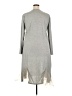 Unbranded 100% Polyester Gray Casual Dress Size L (estimated) - photo 2