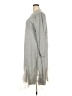 Unbranded 100% Polyester Gray Casual Dress Size L (estimated) - photo 5