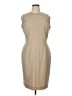 Talbots Solid Tan Casual Dress Size 16 - photo 1