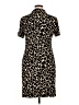 En Focus Studio Animal Print Brown Casual Dress Size 16 - photo 2