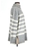 Adrianna Papell Stripes Gray Turtleneck Sweater Size L - photo 4