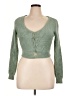 Forever 21 100% Polyamide Green Cardigan Size XL - photo 1
