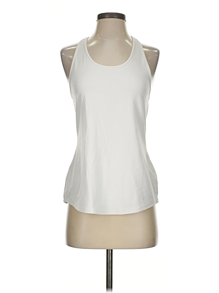Pre-owned Athleta Active Tank Top In Ivory