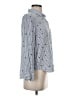 Rails 100% Rayon Stripes Blue Long Sleeve Button-Down Shirt Size S - photo 4