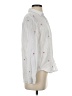 Rails Hearts White Long Sleeve Blouse Size S - photo 4