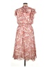 MSK 100% Polyester Paisley Pink Casual Dress Size XL - photo 2