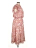 MSK 100% Polyester Paisley Pink Casual Dress Size XL - photo 4