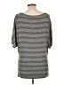 Cato Gray Short Sleeve Top Size L - photo 2
