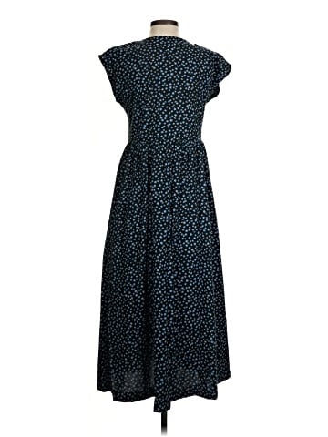Madewell Button-Front Midi Dress in Campden Daisies (view 2)