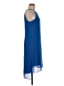 Trouve 100% Polyester Solid Blue Cocktail Dress Size 8 - photo 4