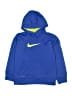 Nike 100% Polyester Blue Pullover Hoodie Size L (kids) - photo 1
