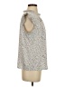 Adrianna Papell Silver Sleeveless Blouse Size S (estimated) - photo 4