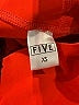 FIVE Solid Red Athletic Shorts Size XS - photo 3